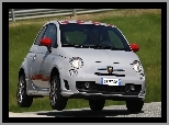 Koła, Zakręt, Abarth 500, Ostry