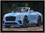 Niebieski, Bentley Continental GT Cabrio