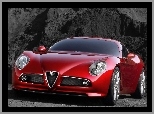 Szyba, Alfa Romeo 8C Competizione, Halogeny