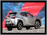 Ściana, Lexus UX200, Graffiti